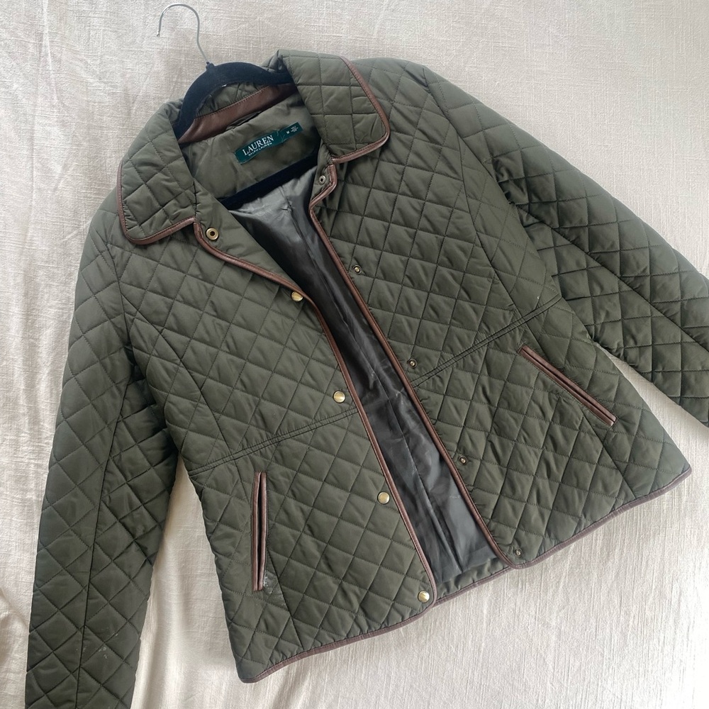 Lauren Ralph Lauren Diamond-Quilted Jacket